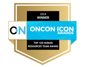 ENSCO Wins 2024 OnCon Icon - Top 100 Human Resources Team Award