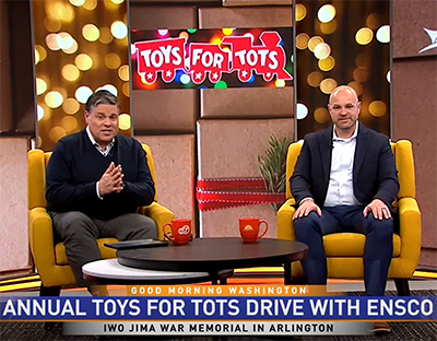 ENSCO Teams Up with The US Marines to Supercharge This Year's Toys for Tots Drive