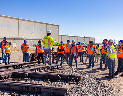 Day two of the event included a tour of the TTC featuring five stops with live demonstrations and on-track equipment displays.
