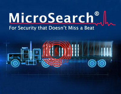 MicroSearch - human presence detection system capable of detecting heartbeats of individuals hiding inside vehicles or containers that are loaded on vehicles.