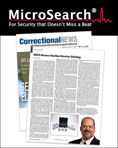MicroSearch Featured in Correctional News Magazine
